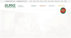 Desktop Screenshot of burke.org